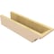 Ekena Millwork 6in. W x 4in. H x 20in. L Mediterranean Woodgrain TimberThane Rafter Tail, Primed Tan RFTUR06X04X20MEDRCPR - alternate 2